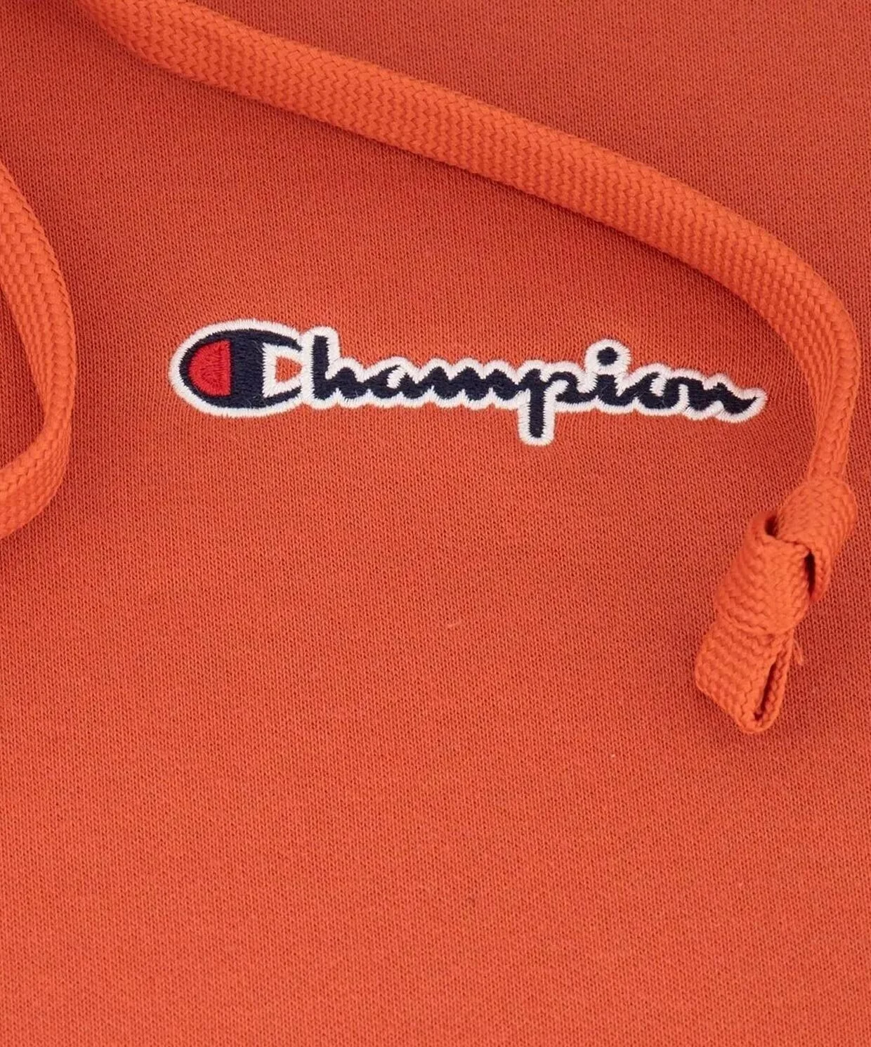 Dark orange outlet champion hoodie