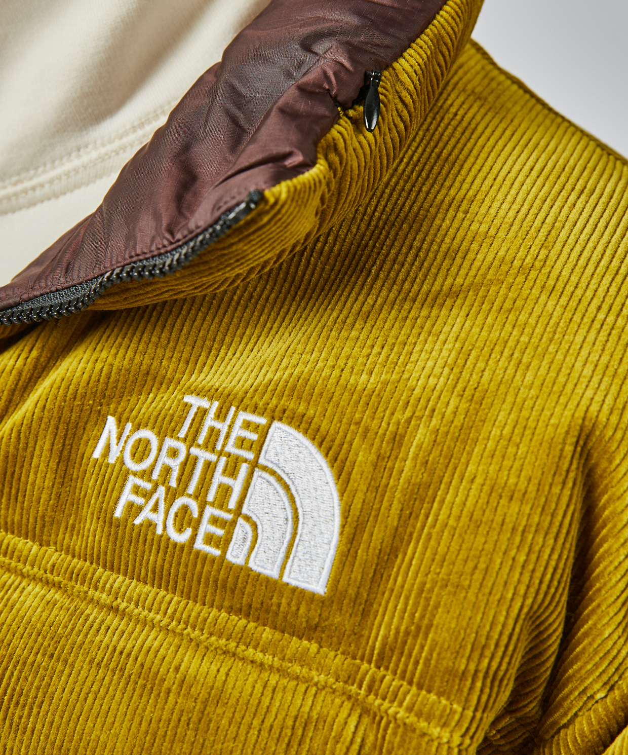 Mustard yellow north face on sale jacket