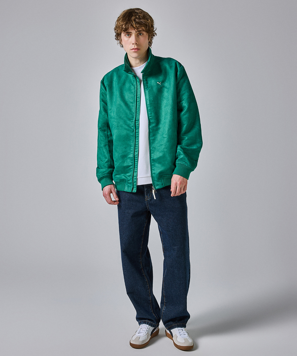 Green puma clearance jacket