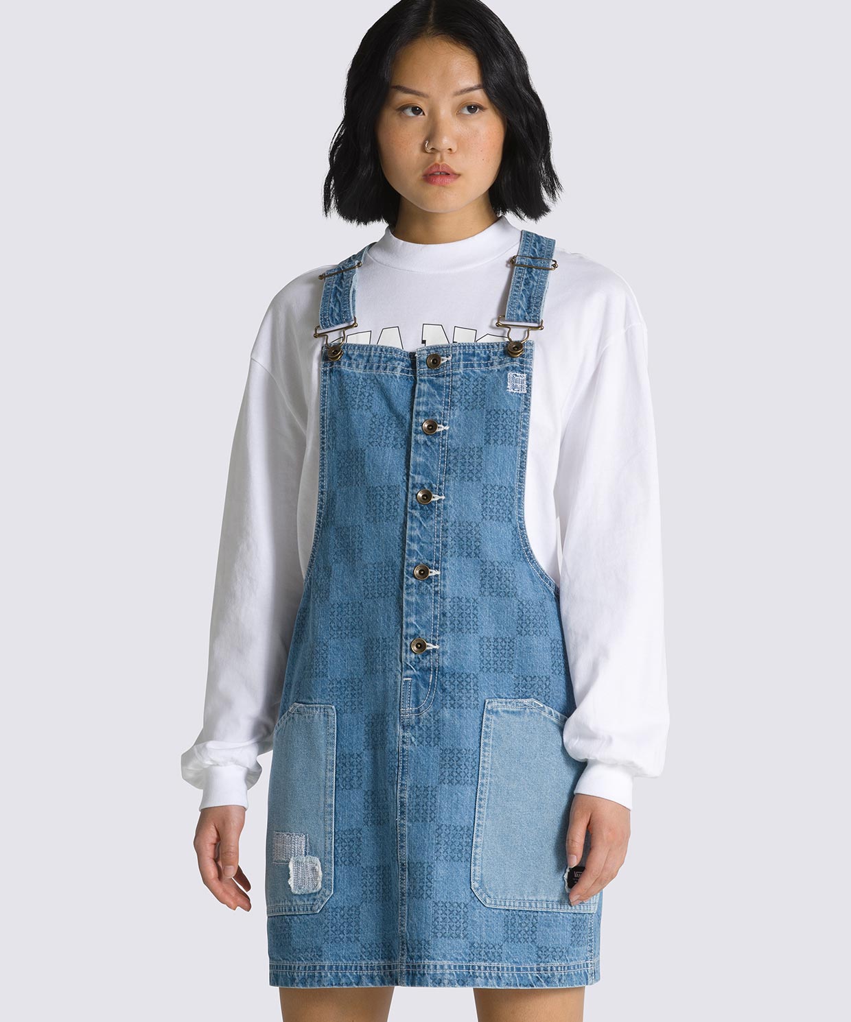 Pinafore check clearance