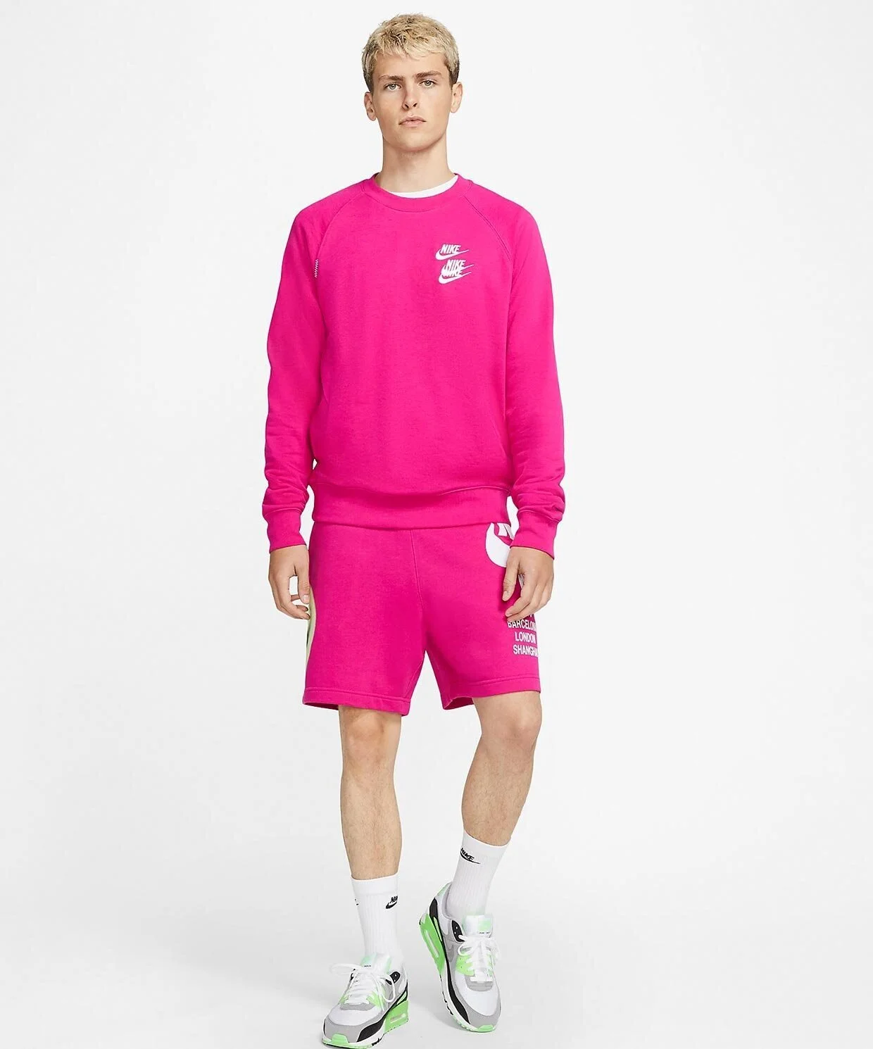 nike m nsw ft crw wtour